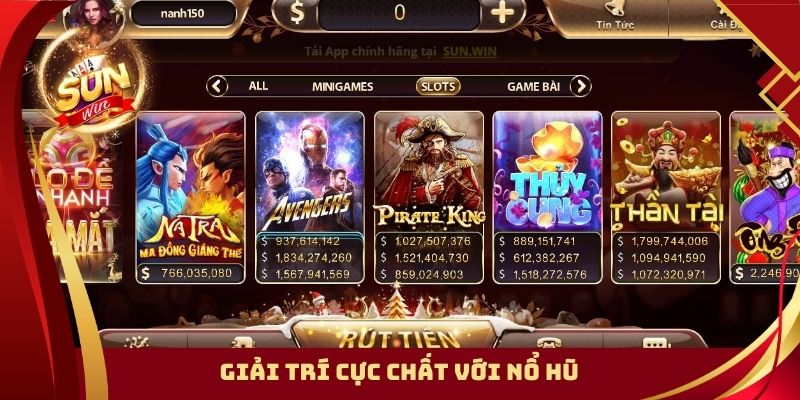 Nổ hũ siêu hot tại sunwin